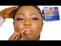 💄The MOST BEAUTIFUL TRANSFORMATION  FOR WOC MELANIN HAIR AND MAKEUP TRANSFORMATION 🍫