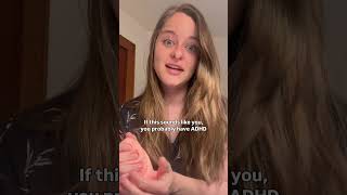 do you have adhd? #study #studyhacks #collegelife