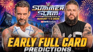 EARLY WWE SUMMERSLAM 2026 PREDICTIONS | KAYFABE &amp; OUT 