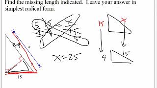 Leonzo Similar Right Triangles
