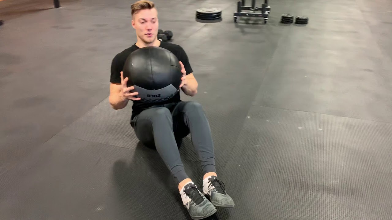 Med Ball Russian twist YouTube