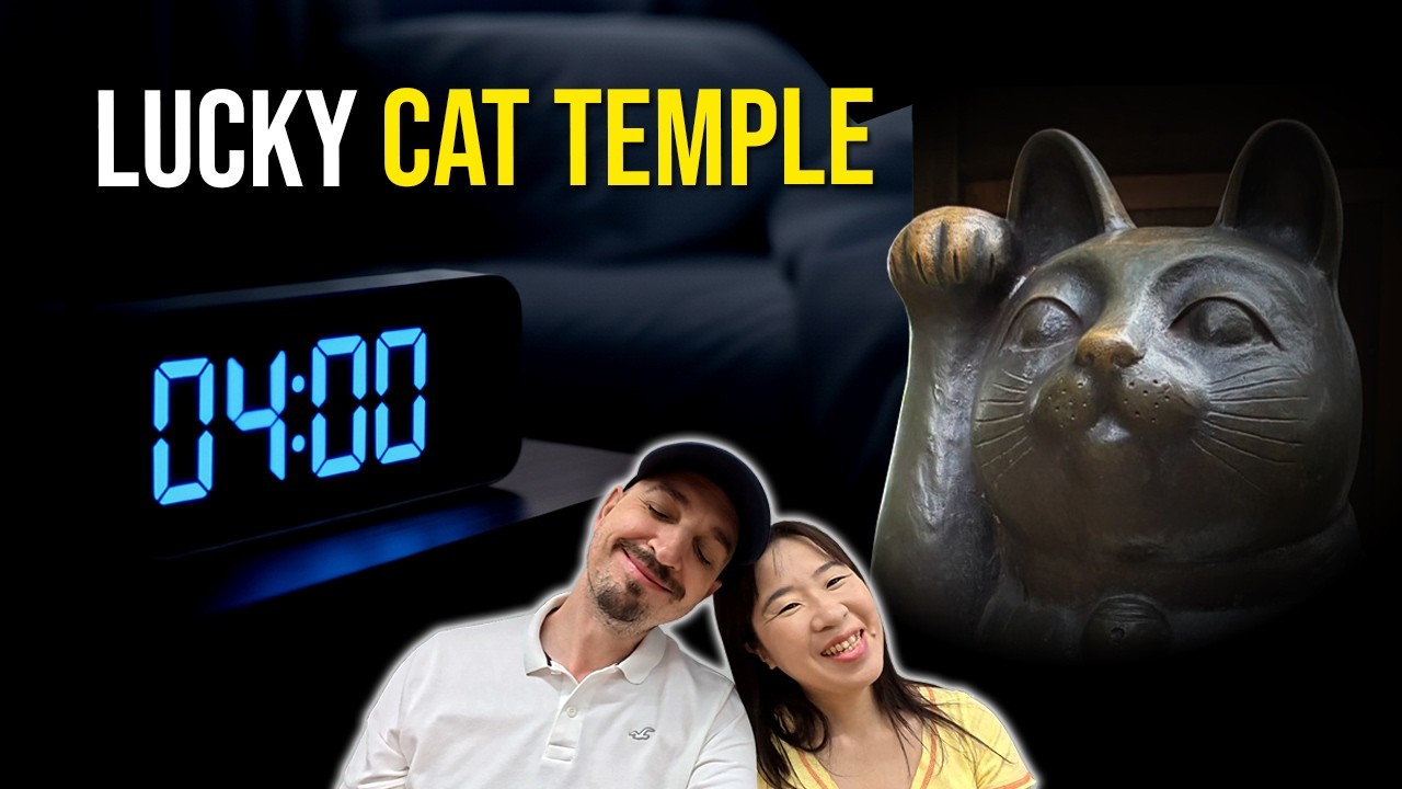Tokyo's Famous Cat Temple | Can starting at 4AM beat the crowds?