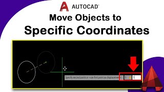 How to move objects to specific coordinates in AutoCAD Profile