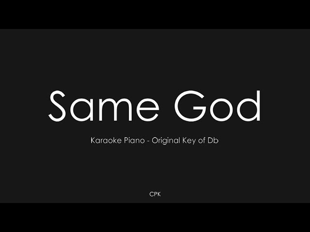 Same God (Feat. Jonsal Barrientes)