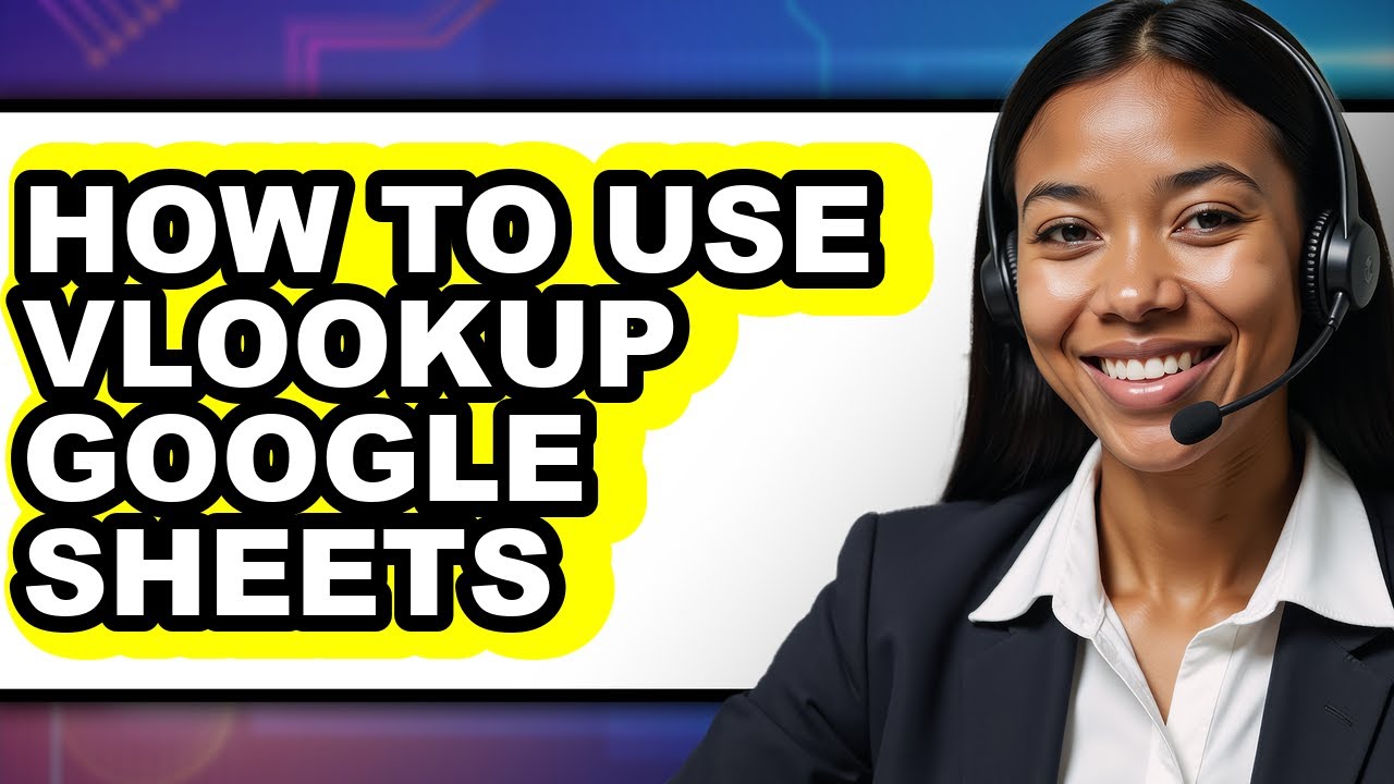 How to Use Vlookup Google Sheets (easy Method) - YouTube