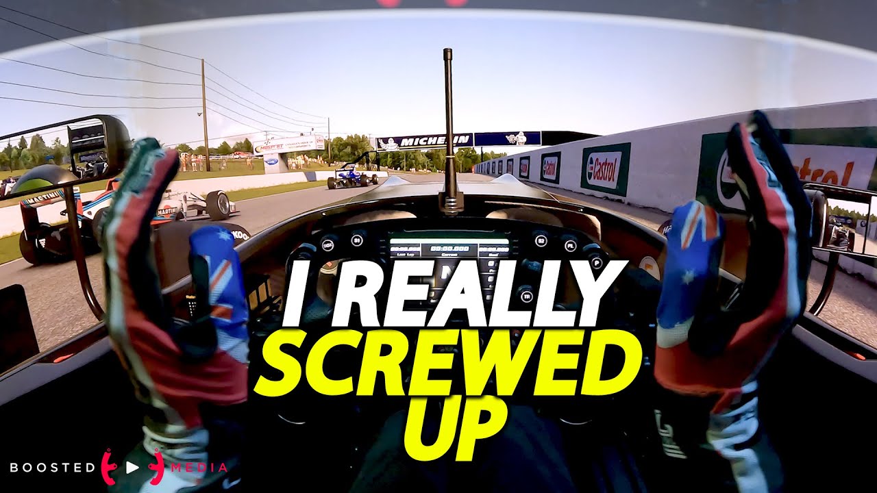 HYPER-REALISTIC IRACING - F3 Disaster at Mosport!