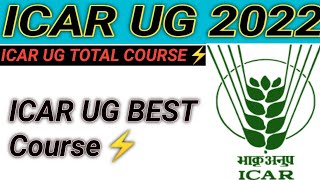 Icar Ug Total Course Which Icar Course Best       Salery U0026 Jobs  Icar 2022