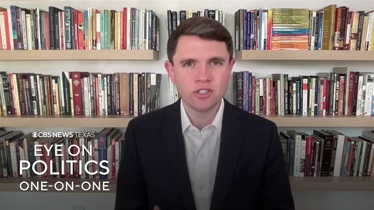 Democratic candidate for U.S. Senate James Talarico discusses his endorsements