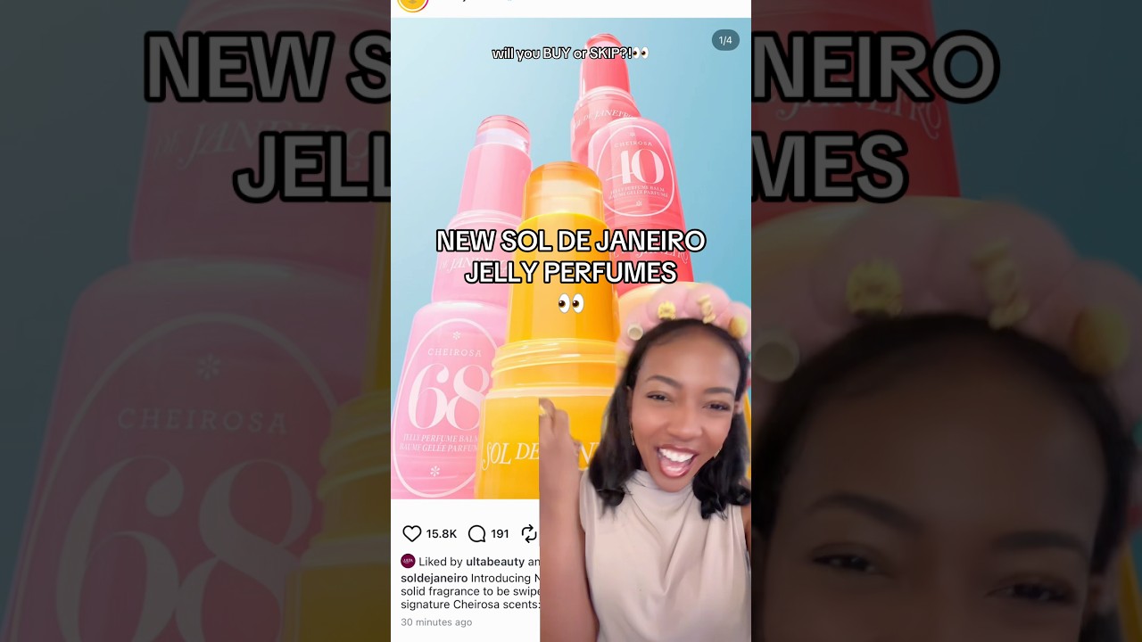 NEW Sol de Janeiro JELLY Perfumes?! 👀✨ 