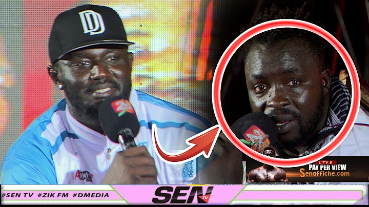 Face a Face : Grosse Provocation de Balla Gaye 2 devant Siteu Qui Répond en Montrant sa musculature