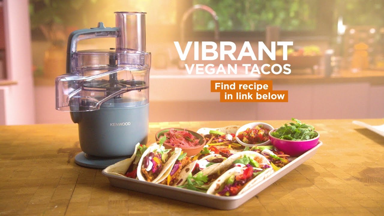 Vibrant Vegan Tacos made with MultiPro Go