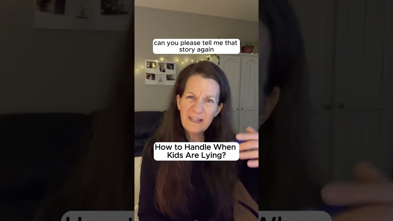 How to Handle When Kids Are Lying? 