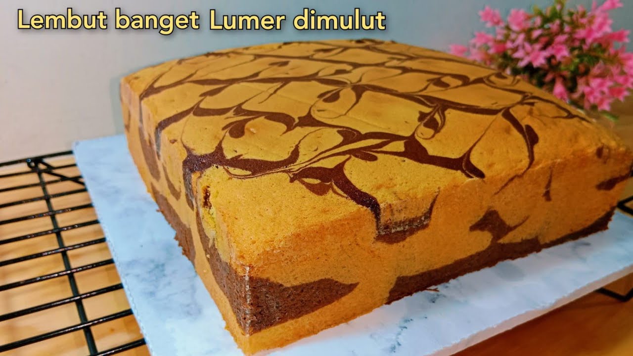 Bolu ini benar-benar lembut dan lumer dimulut