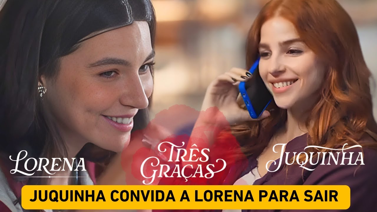 Lorena recebe um mimo da Juquinha que fica feliz