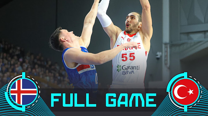 Iceland v Türkiye | Full Basketball Game | FIBA EuroBasket 2025 Qualifiers