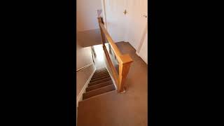 Looks more brighter after a new glass landing banister | Staircase Glass Balustrades