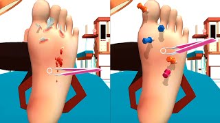 ✅Foot Clinic - ASMR Feet Care Gameplay Part 2 (Android,iOS) Mobile Games screenshot 4