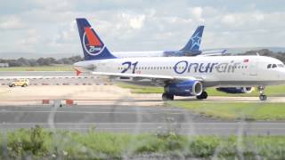 Air Transat A330 C-Gtsj Departing 05L Manchester