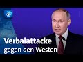 Putin: "Wirtschaftlicher Blitzkrieg" des Westens gescheitert