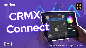 Connect Lights via Bluetooth-CRMX | Godox KNOWLED App Tutorial