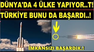 BUNU DÜNYA&#39;DA 4 ÜLKE YAPABİLİYOR.! TÜRKİYE BAŞARDI.!