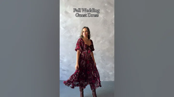 Fall Wedding Guest Dresses #weddingdress #bridesmaiddresses #bridesmaidfashion #bride #weddingattire