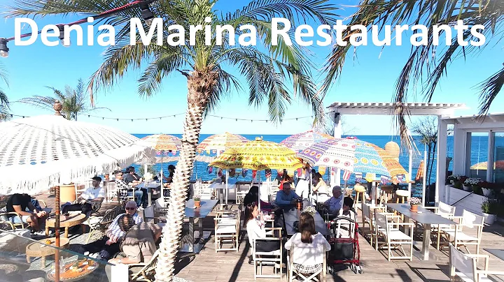 4K MARINA DE DENIA - Walking Tour - New Restaurants with Veggie Options - Costa Blanca - Spain
