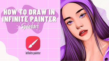 How to draw in infinite painter| Vexel Art(Speedart)| Adhelya A23