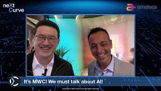 neXt Curve MWC 2023 vlog - Amdocs Booth Tour (sponsored by Amdocs)