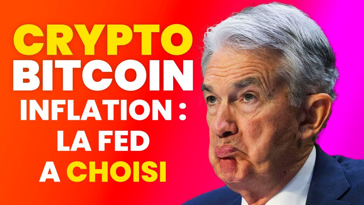 CRYPTO - BITCOIN le PUMP FRÉNÉTIQUE - INFLATION la FED TODAY 🚨
