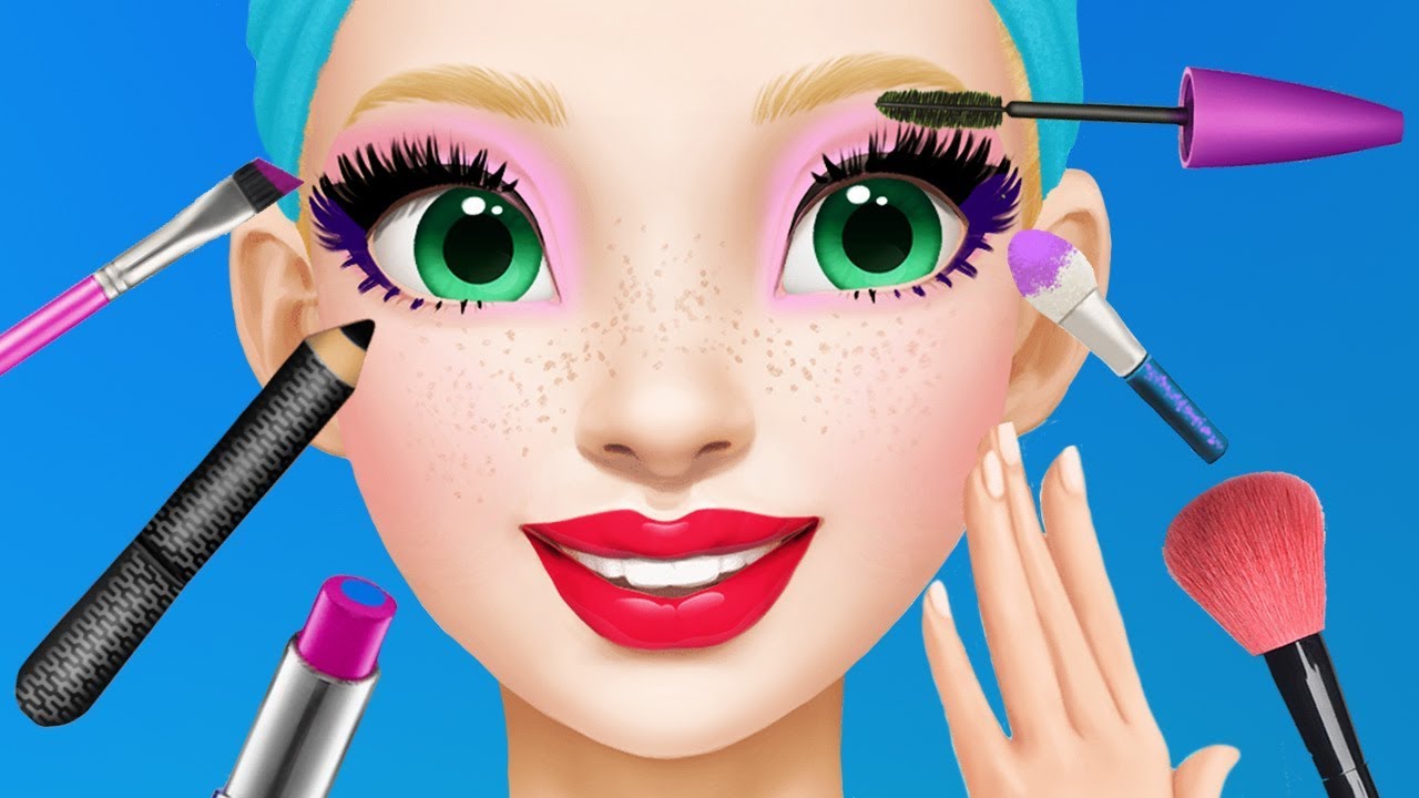 Makeover salon makeup
