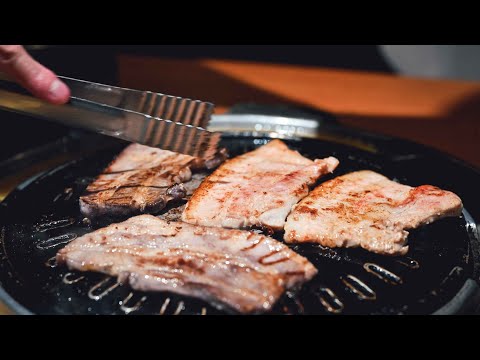 超爽五花肉~台北最棒的韓式烤肉之一「娘子韓食」，八色烤肉真的太無敵 (Anae Korean barbeque)