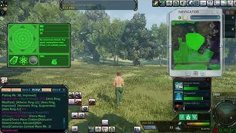 Another day another Amp Red D mining in Entropia Universe