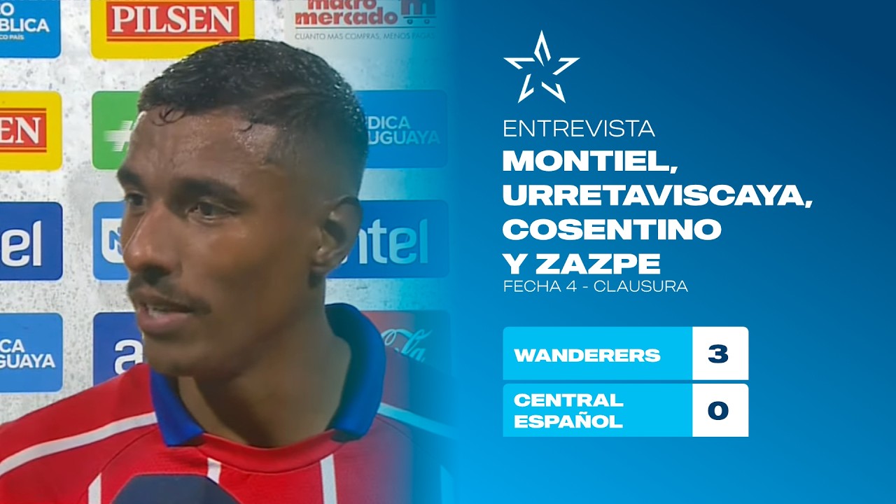 Nota con Montiel, Urretaviscaya, Cosentino y Zazpe | Torneo Clausura 2026 | Liga AUF Uruguaya |
