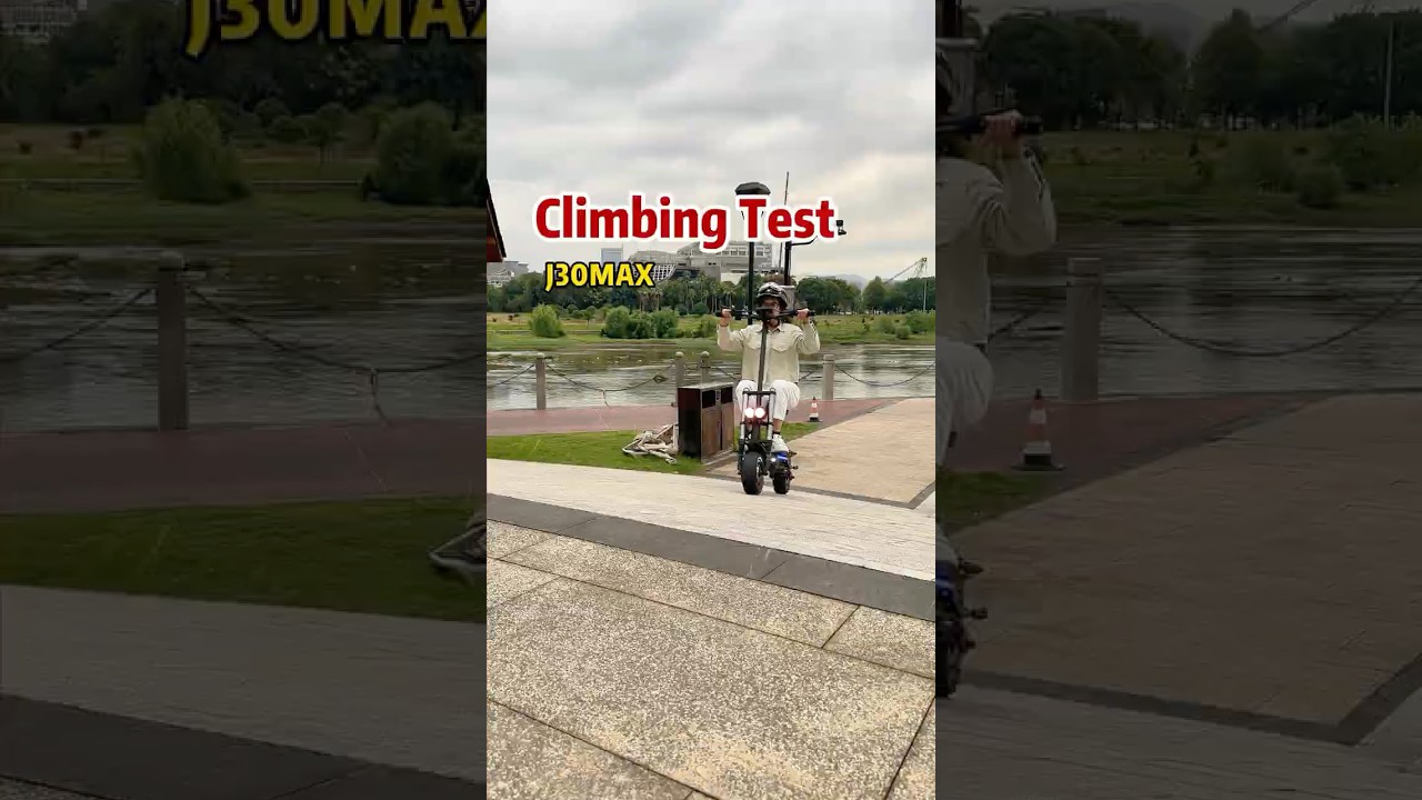 🚀 6000W Power & Unstoppable Hill Climbing! J30MAX Electric Scooter 💥