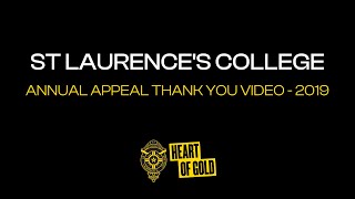2019 St  Laurence's Annual Appeal Thank You Video