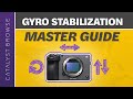 Sony GYRO DATA Stabilization - Catalyst Browse Beginner Guide