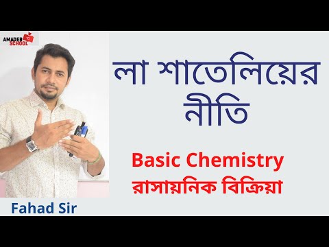 ভিডিও: Le Chatelier এর নীতি উদাহরণ কি?