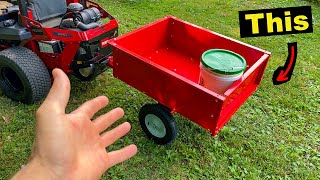 Harbor Freight RED Utility Cart IS Worth The Money!!