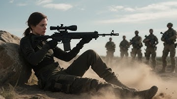 She Was Quietly Tuning Weapons — Until the Sniper Smirked, “Let’s See You Hit This.”