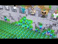 1.000.000 ZOMBIE SFONDANO IL MURO INDISTRUTTIBILE! Minecraft Invasione 2 Ep.19