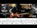The Guess Who American Woman Guitar Solo with TAB (Randy Bachman)
