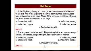 Logic and critical thinking Mid exam