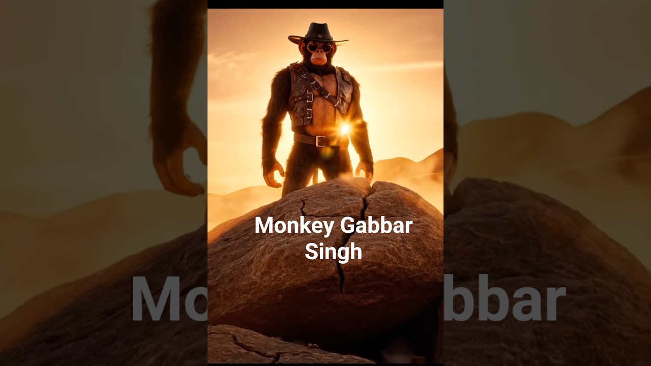 Monkey Gabbar Singh 