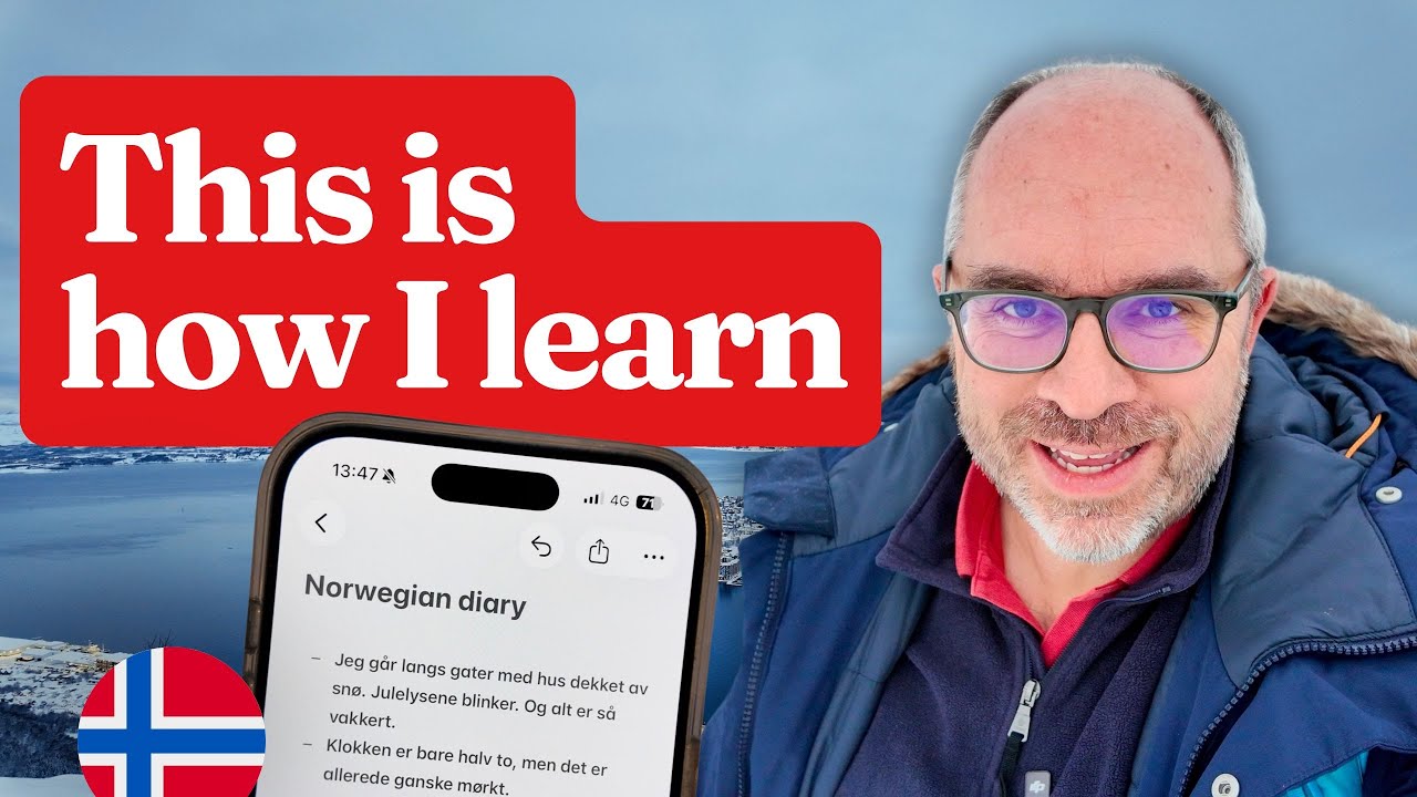 How I learn languages in the real world - Tromsø 🇳🇴