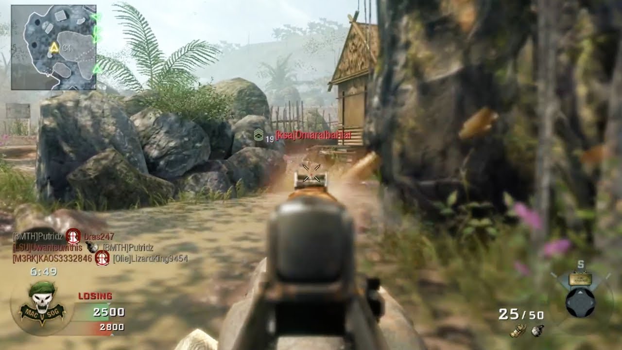 Black Ops 1 JUNGLE Multiplayer Gameplay in 2025 (NO COMMENTARY)