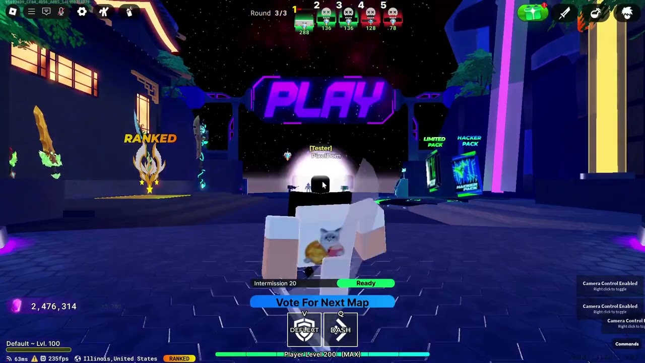 Death Ball Ranked with good players for once... (FFA)