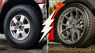 Low Profile Vs High Profile Tires: Performance Breakdown