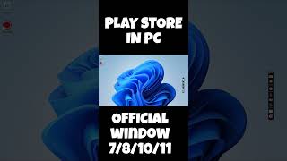 Download Google Play Store in PC/LAPTOP for Windows 7/8/10/11 #shorts #googleplaystore #pc #tutorial