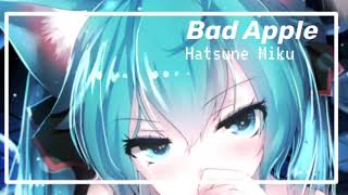 Video thumbnail of "【Hatsune miku V4x SOLID】「Bad Apple」{Romaji lyrics}"